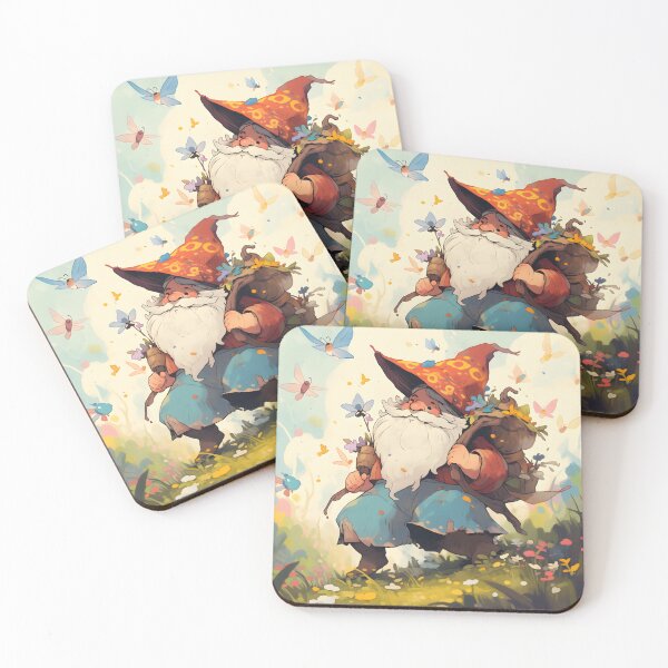 Item preview, Gnome traveling in countryside anime art designed and sold by TheArtistOf2022.