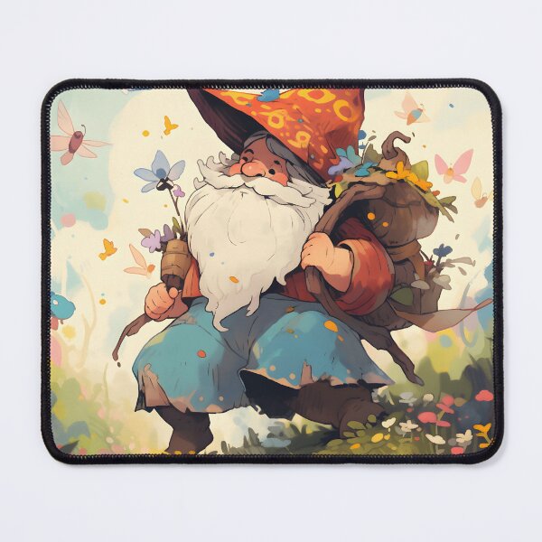 Item preview, Gnome traveling in countryside anime art designed and sold by TheArtistOf2022.