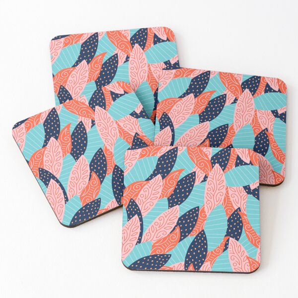 Item preview, Summer palm floral pattern.  designed and sold by Leberks.