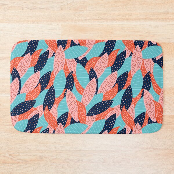 Item preview, Summer palm floral pattern.  designed and sold by Leberks.