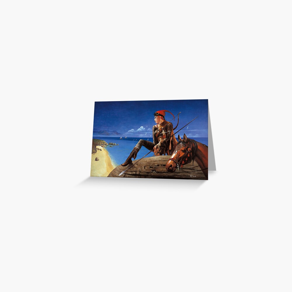 Item preview, Greeting Card designed and sold by HseAchilleos.