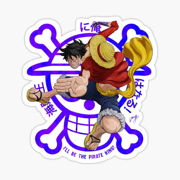 Item preview, Luffy with logo designed and sold by GilmoreDesignCo.