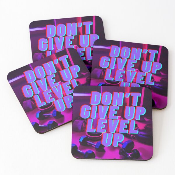 Item preview, Don't Give Up, Level Up designed and sold by KingOfMyShop.