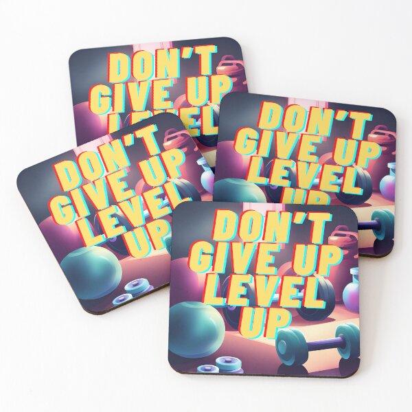 Item preview,  Don't Give Up, Level Up designed and sold by KingOfMyShop.