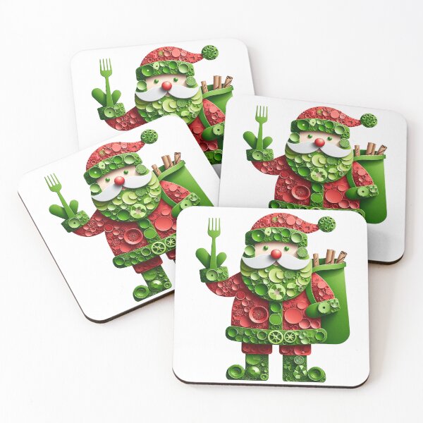 Item preview, Eco Santa Celebrating a Zero Waste Christmas designed and sold by simonbluevski.