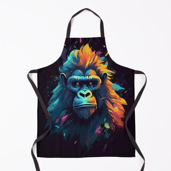Item preview, Colorful gorilla designed and sold by unknown-places.