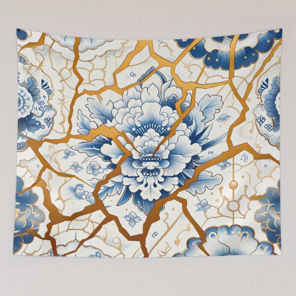 Item preview, Japanese Kintsugi Pattern designed and sold by NeatSplash.