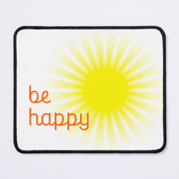 Item preview, Be happy. Rising bright yellow sun is shining, sunshine and solar glow. designed and sold by NataliaVVV.