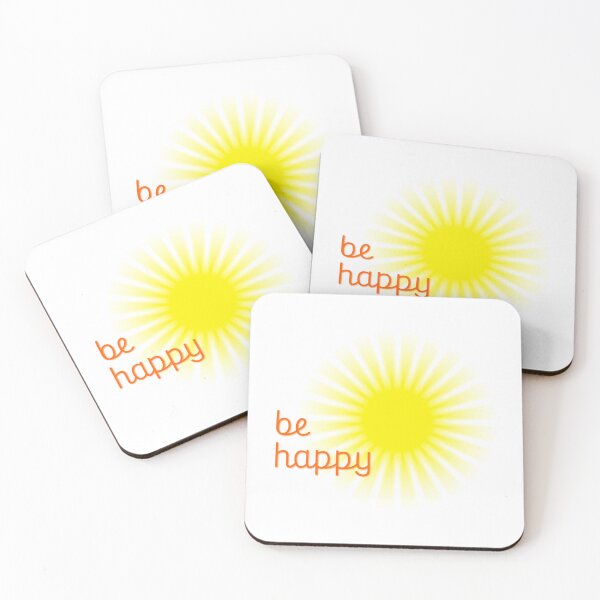 Item preview, Be happy. Rising bright yellow sun  is shining, sunshine and solar glow.  designed and sold by NataliaVVV.
