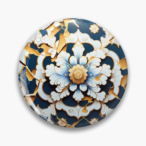 Item preview, Japanese Kintsugi Inspired Pattern designed and sold by NeatSplash.