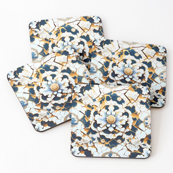 Item preview, Japanese Kintsugi Inspired Pattern designed and sold by NeatSplash.