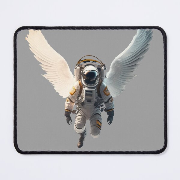 Item preview, Celestial Voyager: Angelic Astronaut with Cosmic Wings  designed and sold by GranitTR.