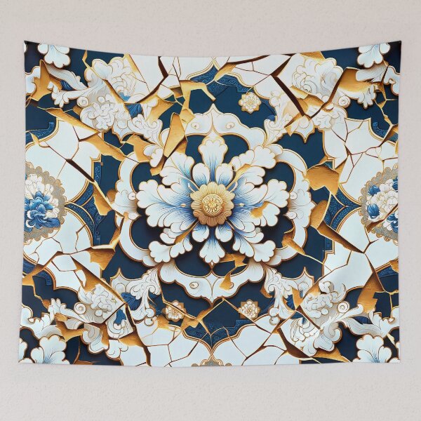 Item preview, Japanese Kintsugi Inspired Pattern designed and sold by NeatSplash.