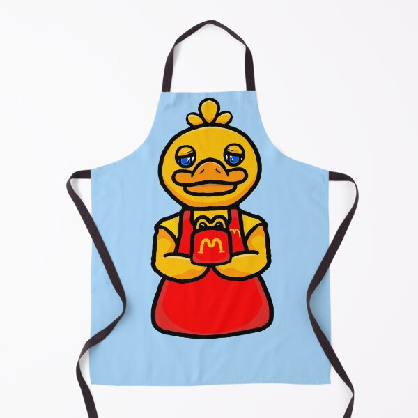 Item preview, Fast food worker duck designed and sold by Snappery.