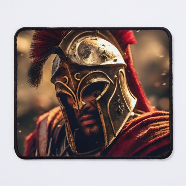 Item preview, Mighty Spartan in armor designed and sold by unknown-places.