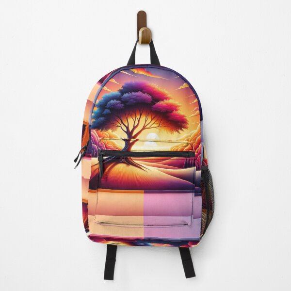Item preview, Elegant Tree At Sunset: Eco-friendly Photorealistic Illustration-T-shirt, Take-all Bag, Poster designed and sold by LIAMRIVIERART.