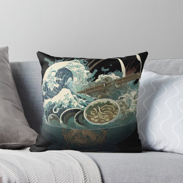 Item preview, Fideos japoneses Ramen - Gran ola del tsunami designed and sold by HideTheInsanity.