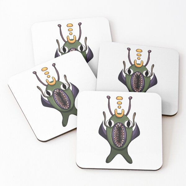 Item preview, Scary Carnivore Green & Purple Alien: Beware the Razor-Sharp Grin designed and sold by AleDeAmici.