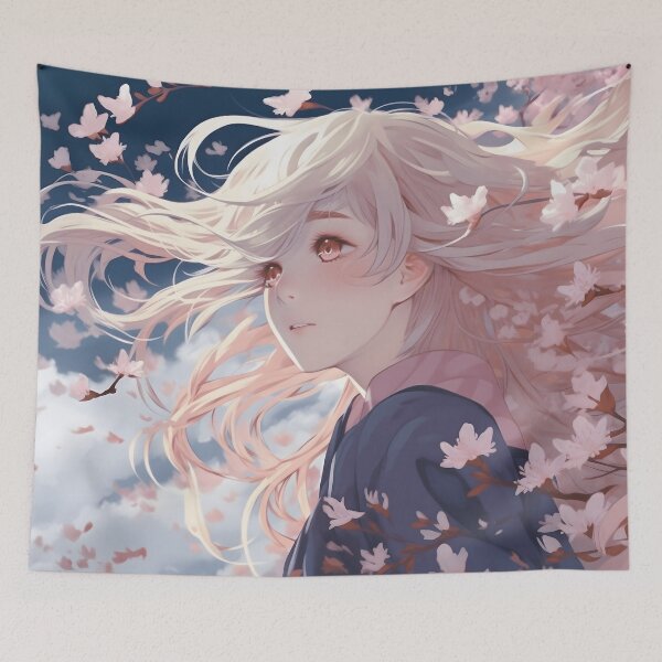 Item preview, Cherry Blossom in the Wind designed and sold by Seetears.