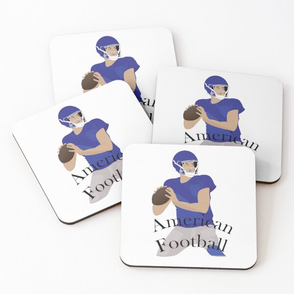 Item preview, American football player in action designed and sold by GiCapgraphics.
