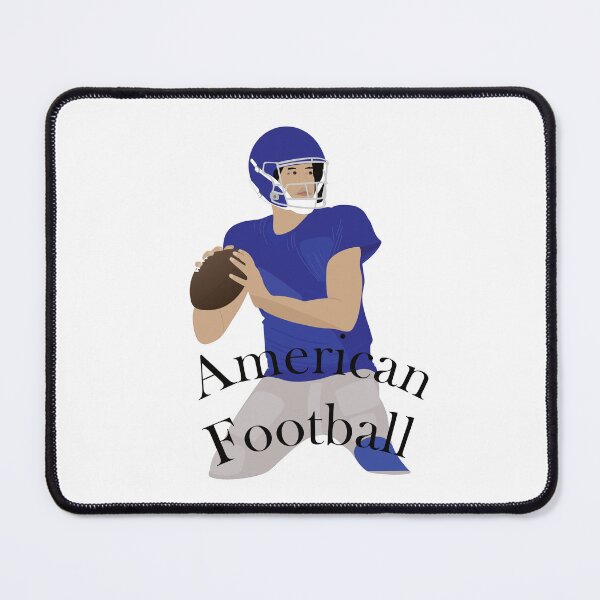 Item preview, American football player in action designed and sold by GiCapgraphics.
