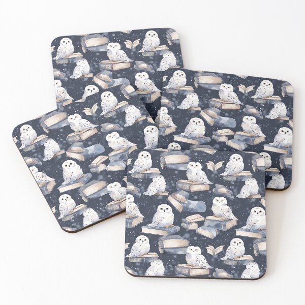 Item preview, Feathered Readers: Owls with Books designed and sold by Iropagi.