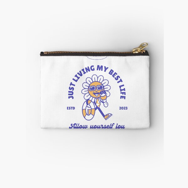 Item preview, Just living my best life l Flower l Stereo l Retro designed and sold by Caluva ..