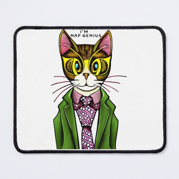 Item preview, Cat I'm NAP GENIUS designed and sold by FroggyIsabelle.