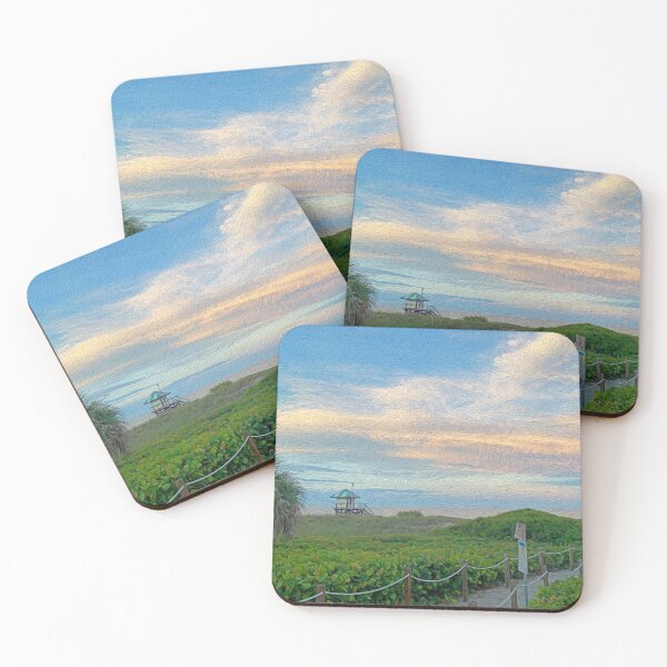 Item preview, Delray Beach Oil Painting Photo Print designed and sold by Mullen516561.