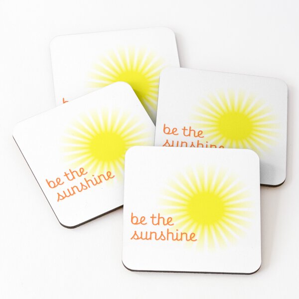 Item preview, Be the sunshine. Rising bright yellow sun  is shining, sunshine and solar glow.  designed and sold by NataliaVVV.