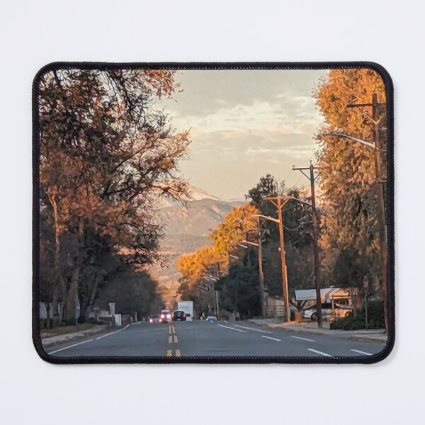 Item preview, Mountain View Sunset in Longmont in Fall designed and sold by Italian Pitbull Artworks.