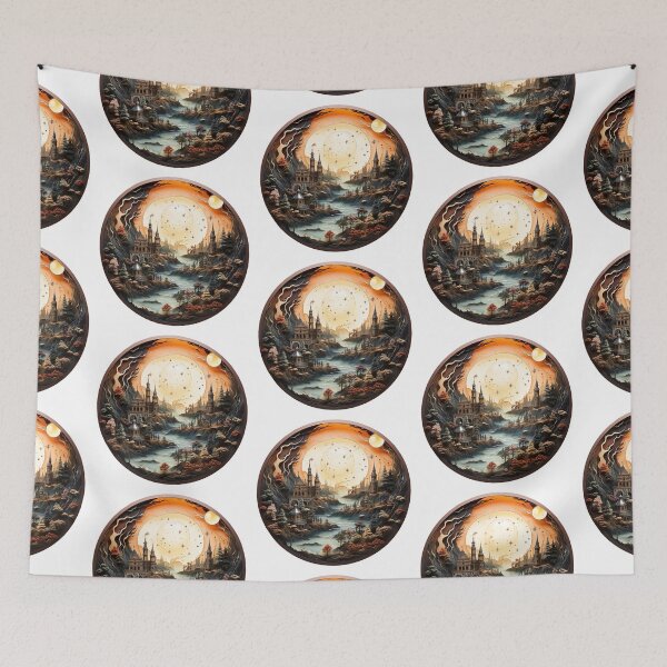 Item preview, Eco-camper Autumn Stamp  designed and sold by EcoCamper.