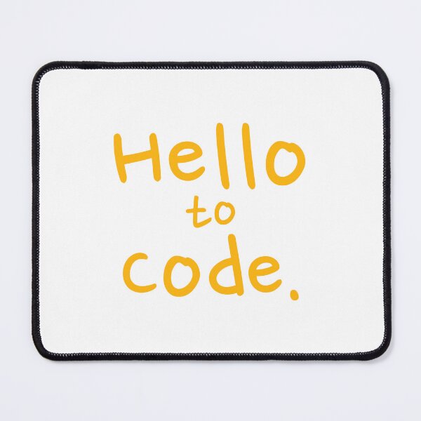 Item preview, Hello to Code. designed and sold by xylografix.