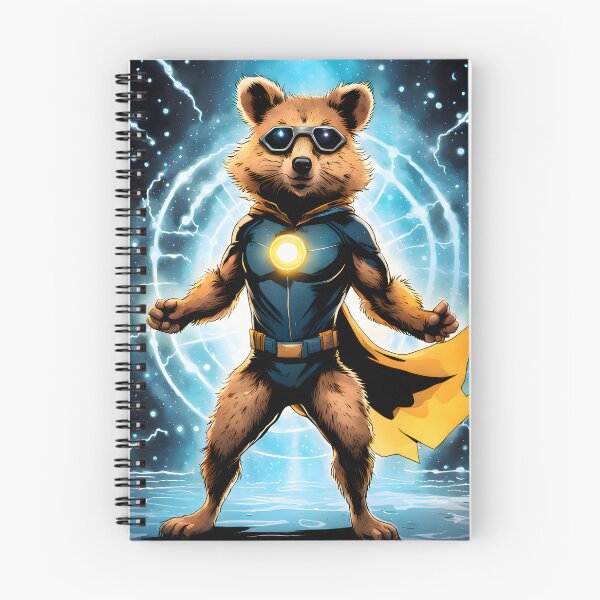 Item preview, Superhero Quantum Quokka designed and sold by NaaEfdPublisher.
