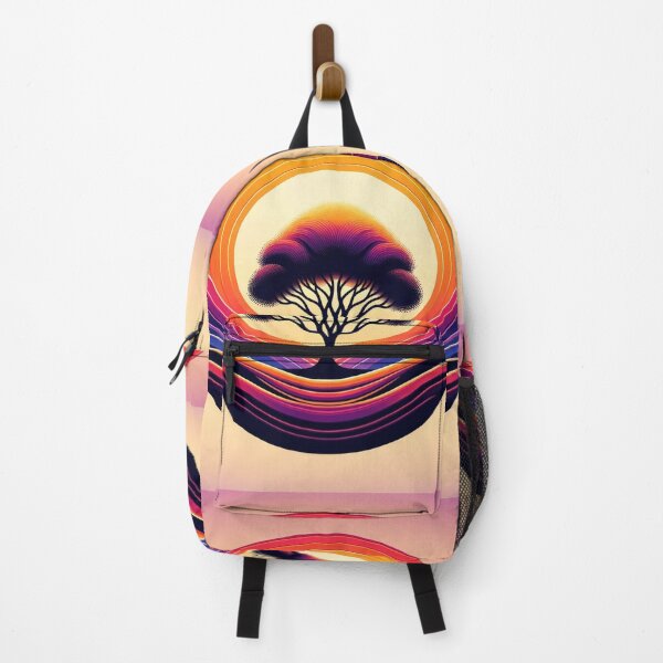 Item preview, Elegant Tree At Sunset: Eco-friendly Photorealistic Illustration-T-shirt, Take-all Bag, Poster designed and sold by LIAMRIVIERART.