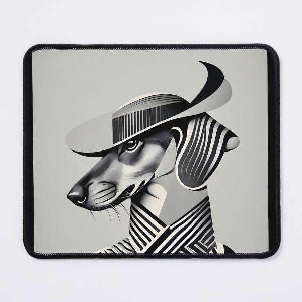 Item preview, Art Deco Dach 3/6 designed and sold by DachshundsOnRB.