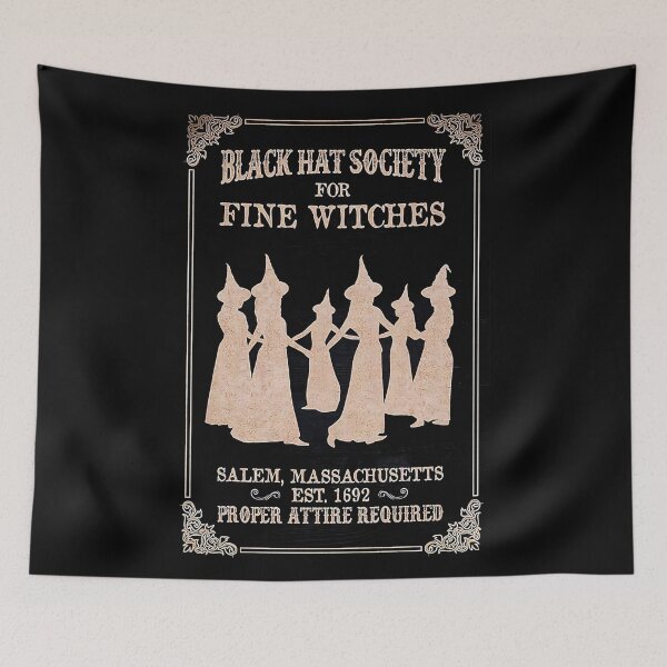 Item preview, Salem Hat Company For Fine Witches - Retro Vintage Witchy Sign designed and sold by Arwen-Art.