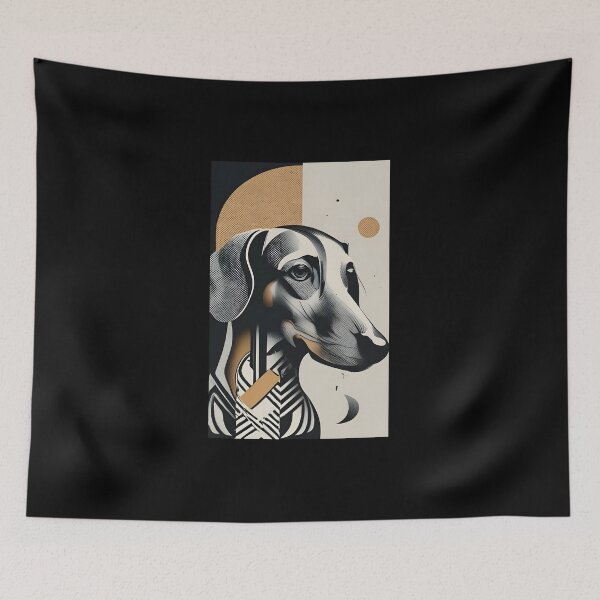 Item preview, Art Deco Dach 4/6 designed and sold by DachshundsOnRB.