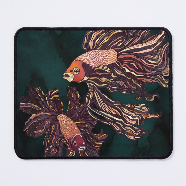 Item preview, Metallic Betta Fish II designed and sold by spacefrogdesign.