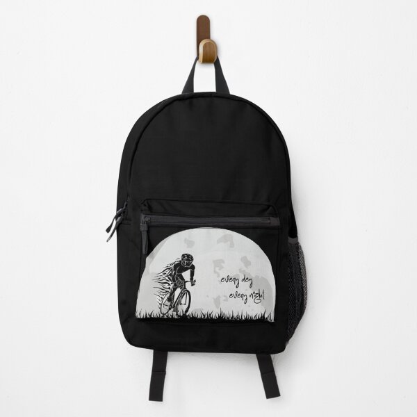 Item preview, A cyclist against the background of the moon, every day, every night designed and sold by LuckyFamily.