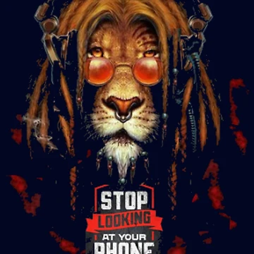 Artwork thumbnail, Lion Rasta by Rosa1977