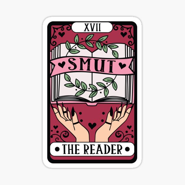 Smut The Reader Tarot Card Sticker