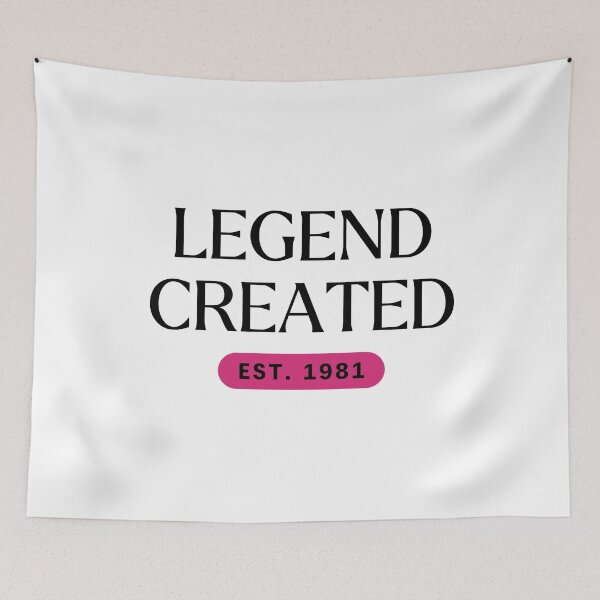 Item preview, Legend Created! Established 1981 designed and sold by LaceRenee.