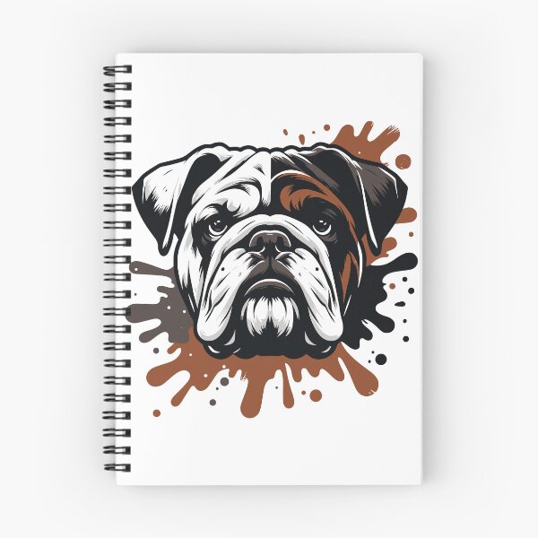 Item preview, Bulldog Brooding - Expressive Splatter Art designed and sold by RyanBelandres.