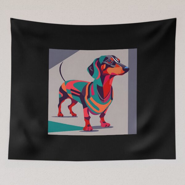 Item preview, Art Deco Dach 5/6 designed and sold by DachshundsOnRB.
