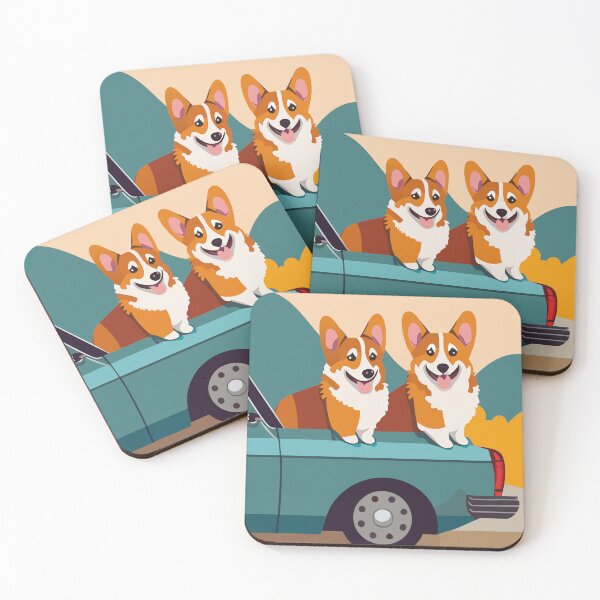 Item preview, Travel Corgis designed and sold by Corgi-at-night.