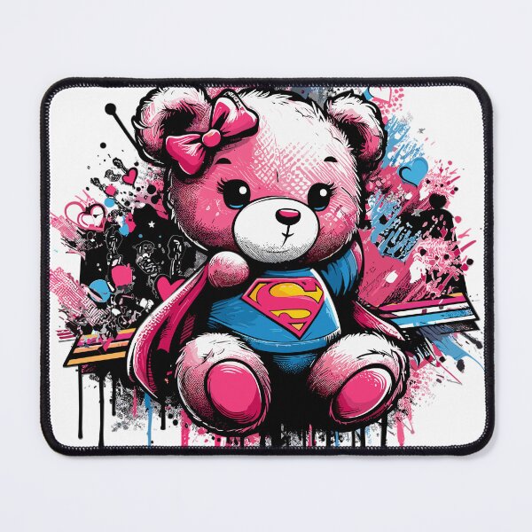 Item preview, Super pink bear designed and sold by gittuska11.