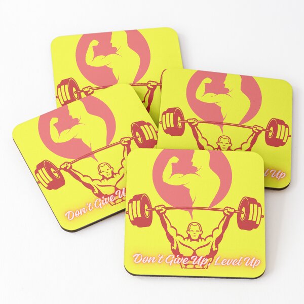Item preview, Don't Give Up, Level Up designed and sold by KingOfMyShop.