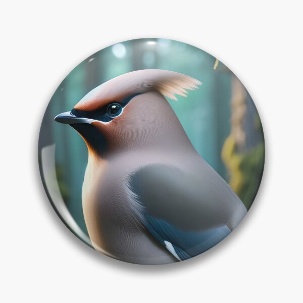 Item preview, Bohemian Waxwing designed and sold by ArriesEcoArts.