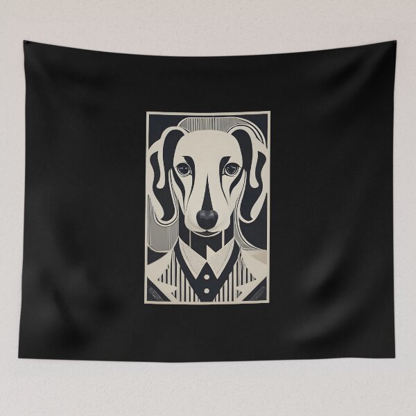 Item preview, Art Deco Dach 6/6 designed and sold by DachshundsOnRB.